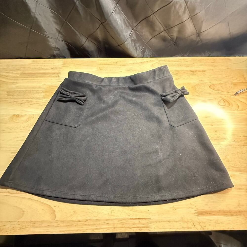Originality Black Girls Bow Skirt Size XL